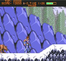 Strider sur Sega Megadrive